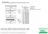 Bkl Electronic 10120360 Straight Pin Header, PCB Mount Grid pitch: 1.27 mm Number of pins: 2 x 34 10120360 Fiche De Données