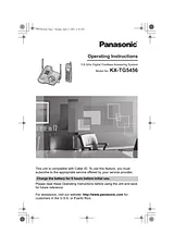 Panasonic KX-TG5456 Руководство По Работе