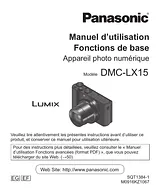 Panasonic DMCLX15EG 작동 가이드