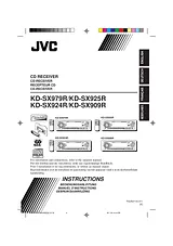 JVC kd-sx979r Manual Do Utilizador