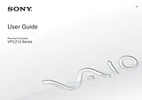 Sony VPCZ12AHX Руководство Пользователя