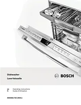 Bosch SPX68U55UC Operating Guide