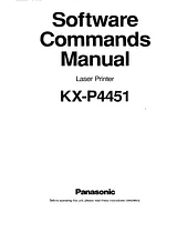 Panasonic kx-p4451 Manuel