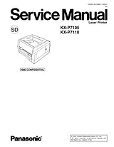 Panasonic KX-P7105 User Manual