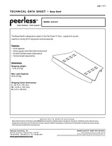 Peerless ACC313-AW Техническая Спецификация