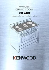 Kenwood CK 680 Manuale Utente