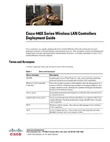 Cisco Cisco 4404 Wireless LAN Controller Références techniques