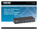 Black Box AVSW-HDMI4X1 用户手册