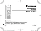 Panasonic RRUS511 Operating Guide