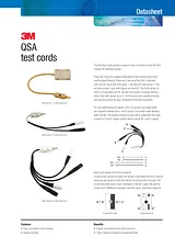 3M 79054-555 00 Accessory LSA-PLUS Series 1 Test cord Grey 79054-555 00 Data Sheet