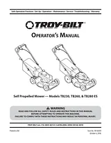 Troy-Bilt TB260 User Manual