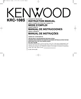 Kenwood KRC-108S ユーザーズマニュアル