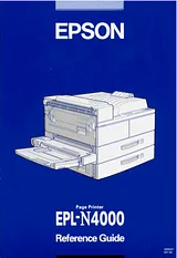 Epson EPL-N4000 Manual Do Utilizador