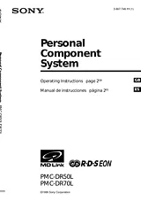 Sony PMC-DR70L Manual Do Utilizador