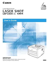 Canon lbp-3300 User Manual
