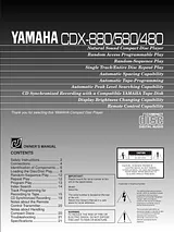 Yamaha 580 User Manual