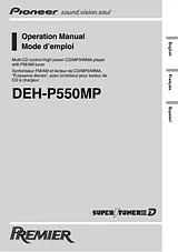 Pioneer DEH-P550MP Manuale Utente