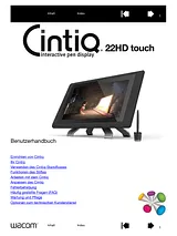 Wacom Cintiq 22HD touch DTH-2200 Data Sheet