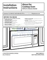 GE PVM9179SF Installation Instruction