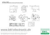 Bkl Electronic 2.5 mm audio jack Socket, horizontal mount Number of pins: 4 Stereo 1109200 1 pc(s) 1109200 Hoja De Datos