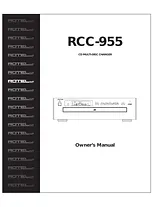 Rotel RCC-955 用户手册
