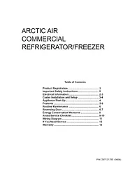 Arctic Air EC79 EC80 Справочник Пользователя