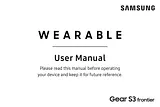 Samsung Gear S3 Fontier 用户手册