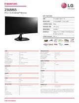 LG 25UM65-P Specification Sheet