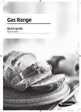Samsung NX58J7750SS Gas Range with Flex Duo™, 5.8 cu.ft Quick Setup Guide
