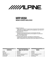 Alpine MRP-M350 Betriebsanweisung