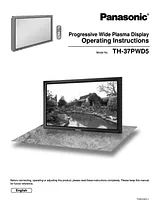 Panasonic th-37pwd5uz User Manual