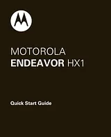Motorola HX1 사용자 설명서