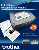 Brother HL-2140 Personal Laser Printer HL-2140 Manual De Usuario