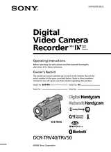 Sony DCR-TRV40 Manual De Usuario