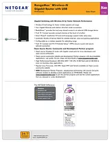 Netgear RangeMax Wireless-N Gigabit Router WNR3500L-100PES ユーザーズマニュアル