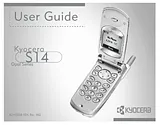 KYOCERA S14 Manual Do Utilizador