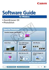Canon SX120 IS Softwarehandbuch