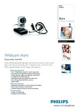 Philips Webcam SPC1035NC SPC1035NC/00 Folheto