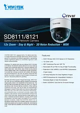 VIVOTEK SD8111 产品宣传页