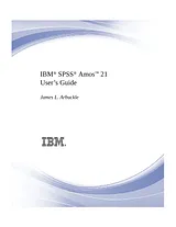 IBM SPSS Amos 21 User Manual