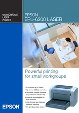 Epson EPL-6200 C11C533011CX Leaflet