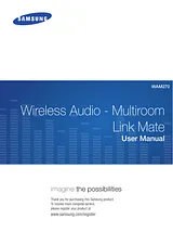 Samsung Wireless Audio-Multiroom WAM270 User Manual