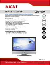 Akai LCT3785TA Specification Guide