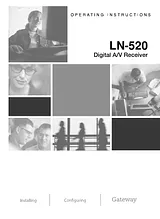 Gateway ln-520 Руководство Пользователя