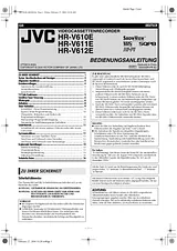 JVC HR-V611E Справочник Пользователя