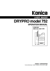 Konica Minolta 752 Manual Do Utilizador