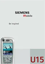 Siemens U15 사용자 설명서