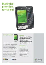 HTC P4350 Folheto