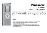 Panasonic RRQR270 Mode D’Emploi