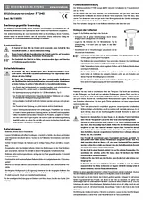 P3 International MOLE REPELLER P7940 Data Sheet